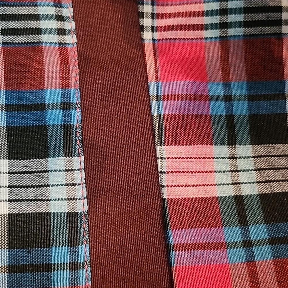 Men's Merlin "Wesley" Burgundy Jacket Waxed Cotton Made In England - Picture 7 of 8